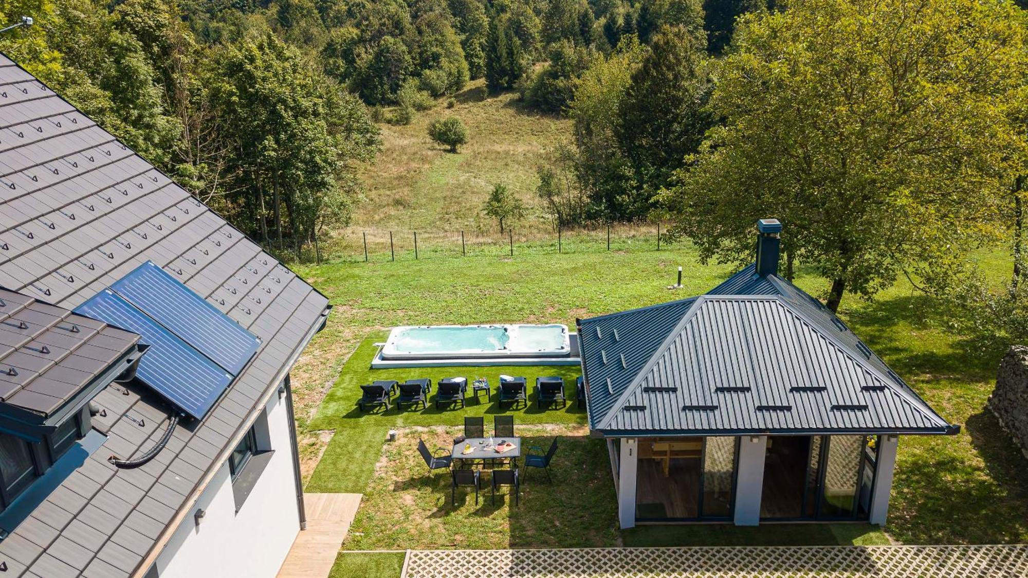 הוילה Saborsko Plitvice House Angelina מראה חיצוני תמונה