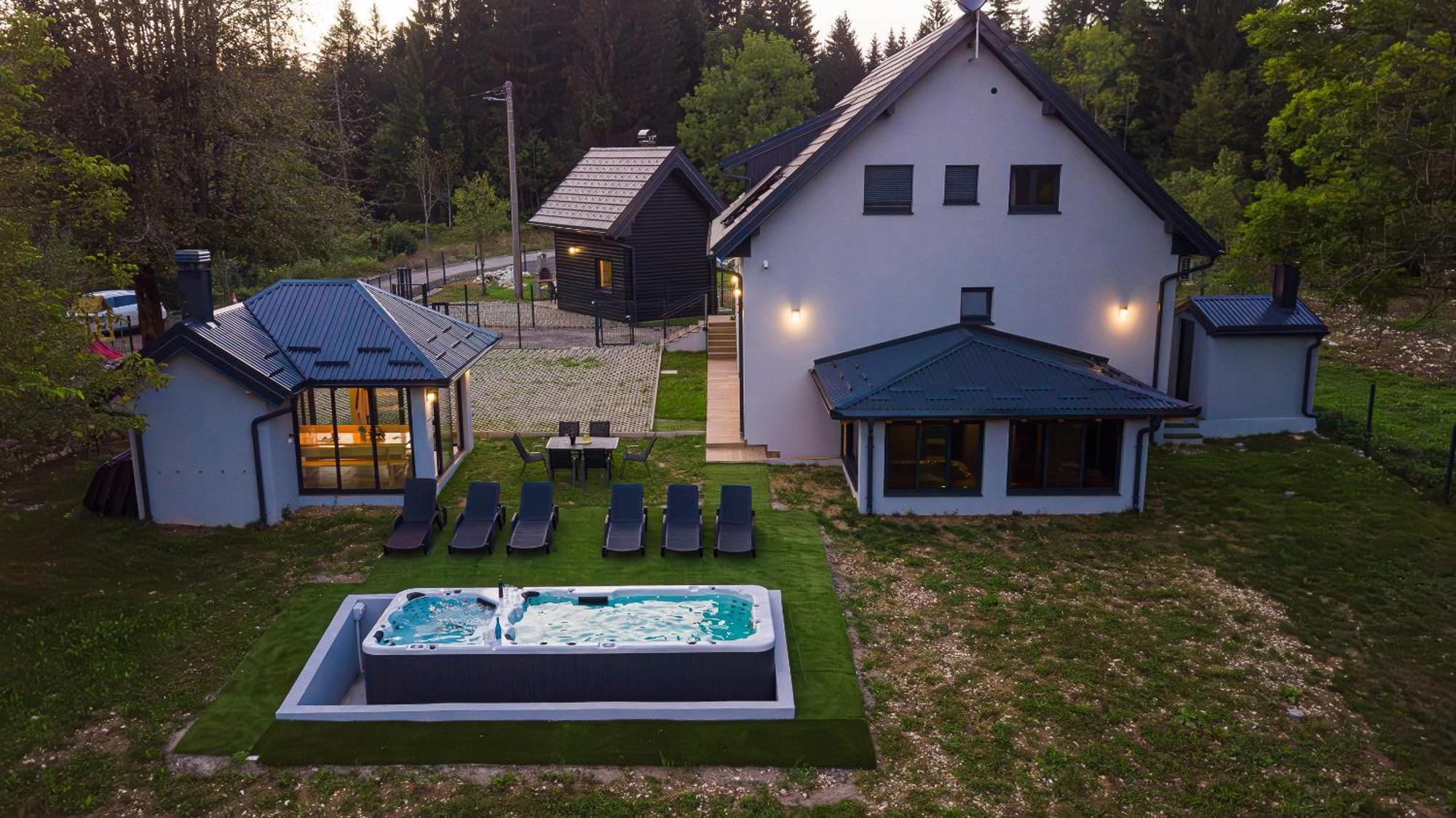 הוילה Saborsko Plitvice House Angelina מראה חיצוני תמונה