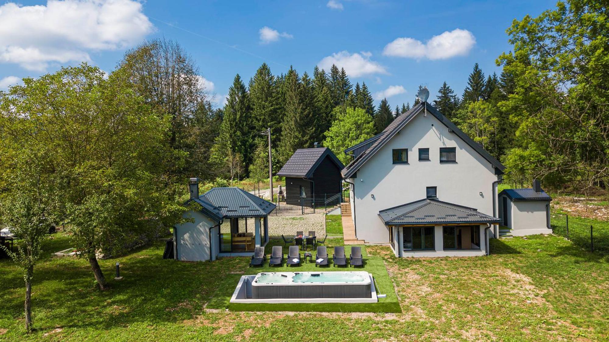 הוילה Saborsko Plitvice House Angelina מראה חיצוני תמונה